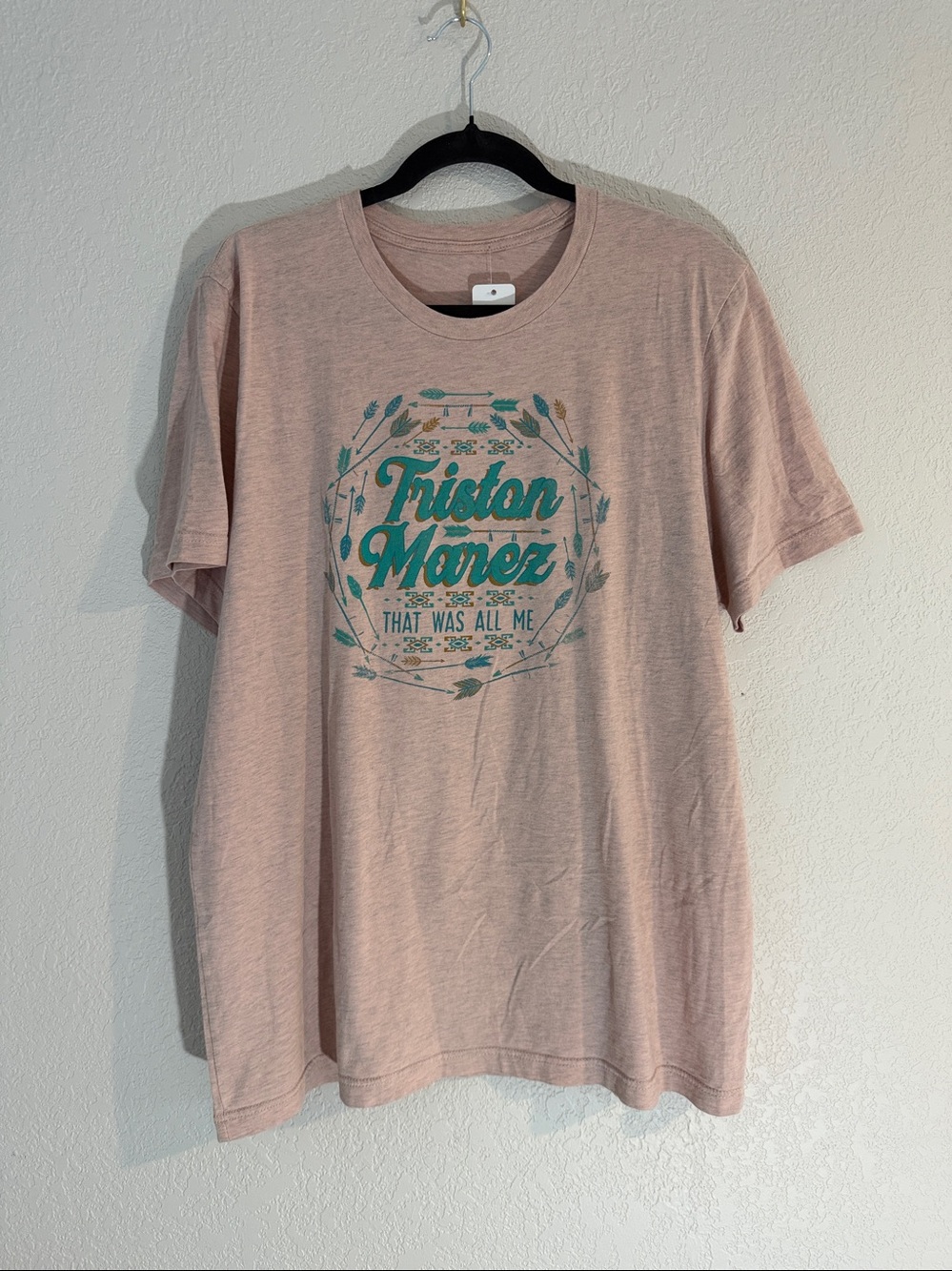 Tristan Marez Texas country musician/artist tour tee XL